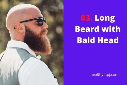 Long Beard with Bald Head