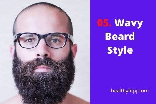 Wavy Beard Style