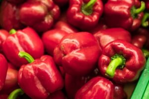 Red Bell Peppers can build your immune system