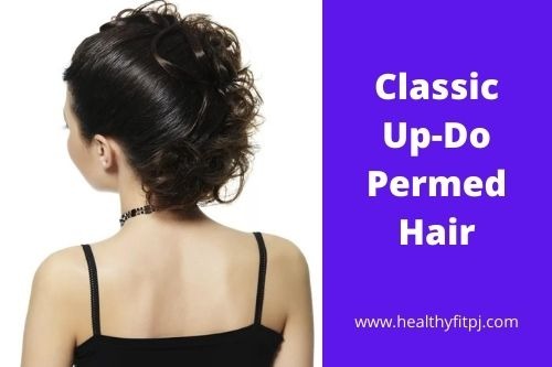 Classic Up-Do Permed Hair